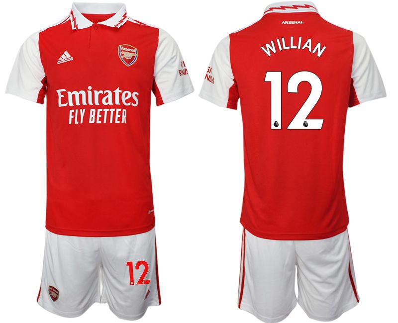 Men 2022-2023 Club Arsenal home red 12 Soccer Jersey